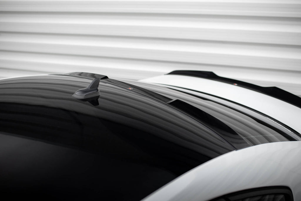 Maxton Design Heckscheiben Spoiler passend für VW Passat GT B8 Facelift USA schwarz Hochglanz