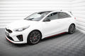 Maxton Design Street Pro Street+ Seitenschweller Leisten passend für Kia Ceed GT Mk3 / Proceed Mk1