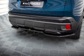 Maxton Design Street+ Mittlerer Diffusor RACE passend für Peugeot 3008 GT-Line Mk2 Facelift schwarz Hochglanz