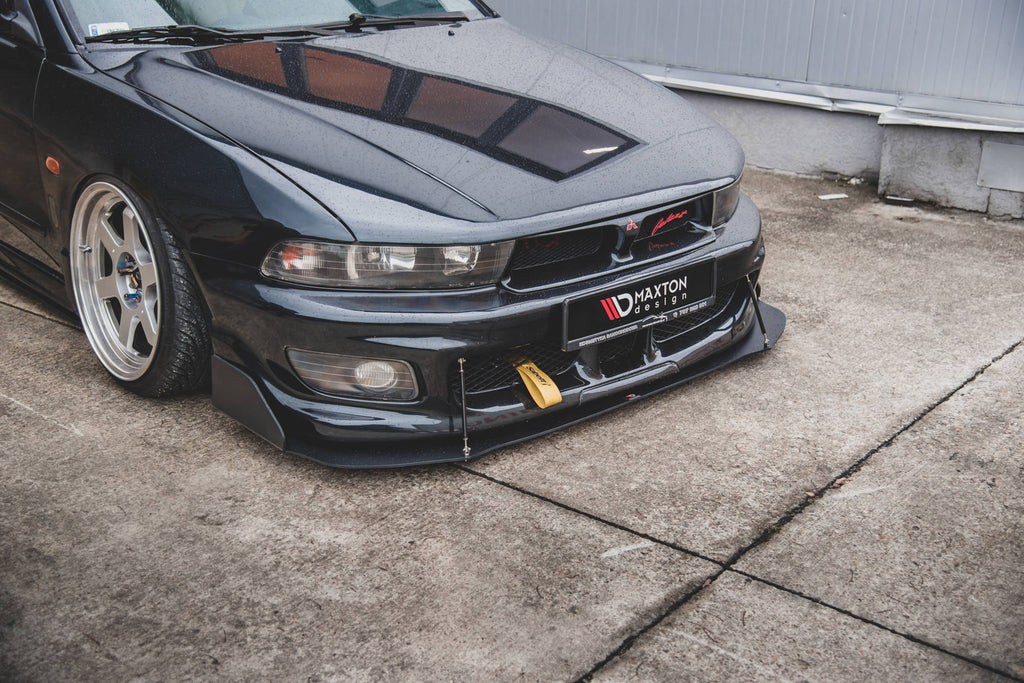 Maxton Design Sport Street+ Spoilerlippe Front Ansatz passend für Mitsubishi Galant Avance Mk8