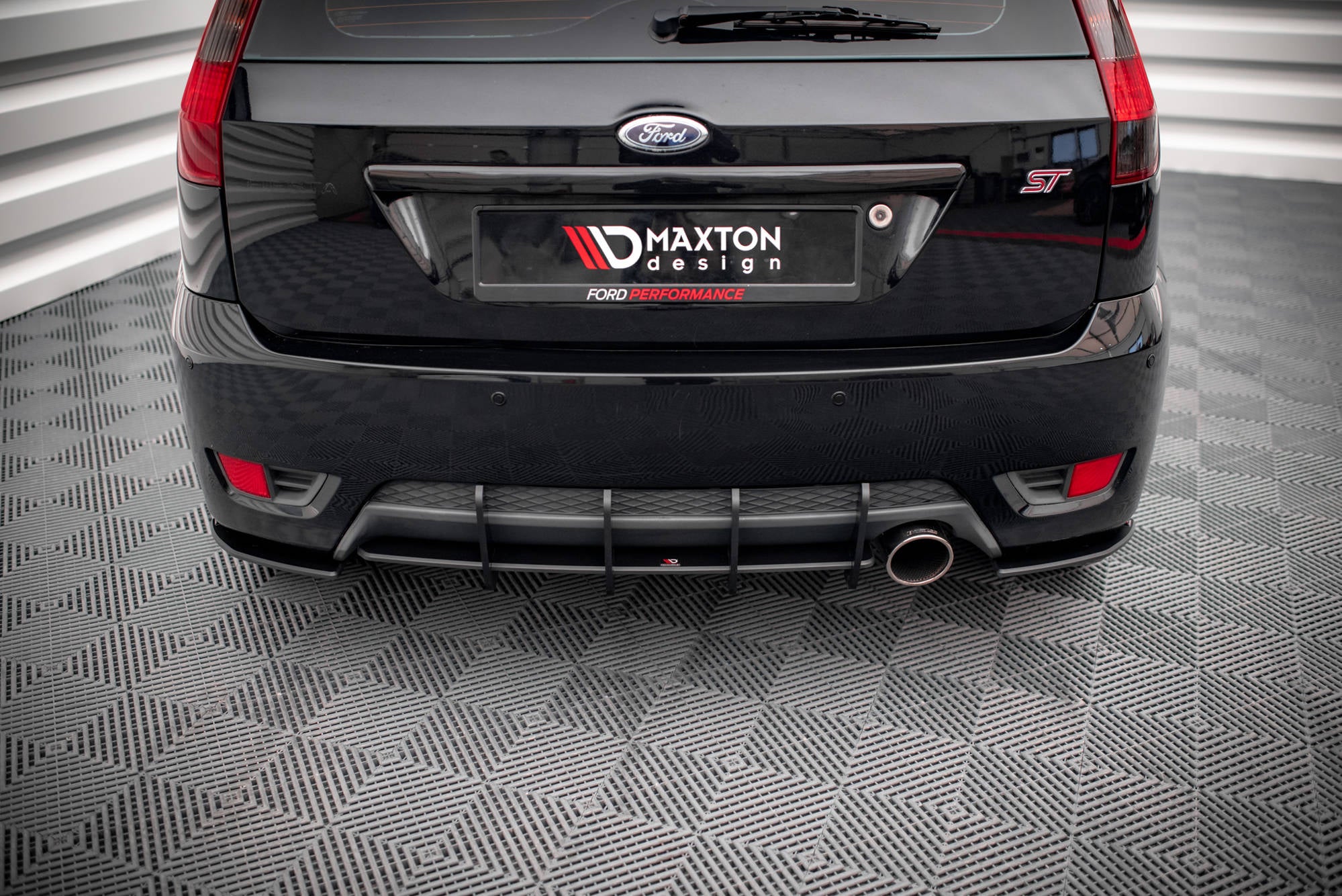 Maxton Design Street Pro Heckschürze passend für Ford Fiesta ST Mk6