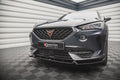 Maxton Design Street+ Spoilerlippe Front Ansatz V.2 passend für Cupra Formentor schwarz Hochglanz