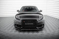 Maxton Design Street+ Spoilerlippe Front Ansatz V.3 passend für Audi S5 / A5 S-Line 8T schwarz Hochglanz