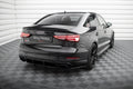 Maxton Design Street Pro Heck Ansatz Flaps Diffusor passend für Audi RS3 Limousine 8V Facelift