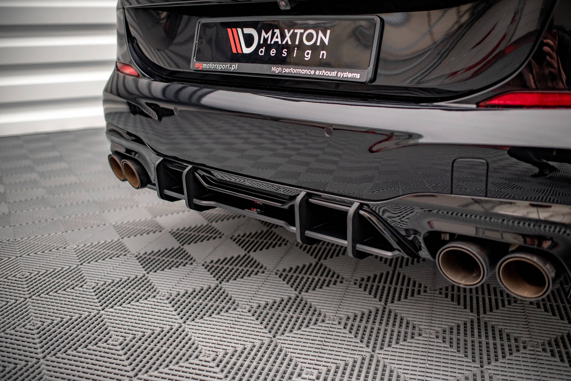 Maxton Design Street Pro Heckschürze passend für BMW M235i Gran Coupe F44