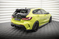 Maxton Design Heck Ansatz Flaps Diffusor V.5 passend für (Für heckansatz v.3) BMW 1er M-Paket / M135i / 128ti F40 schwarz Hochglanz