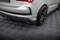 Maxton Design Heck Ansatz Flaps Diffusor passend für Audi RSQ3 SUV F3 schwarz Hochglanz