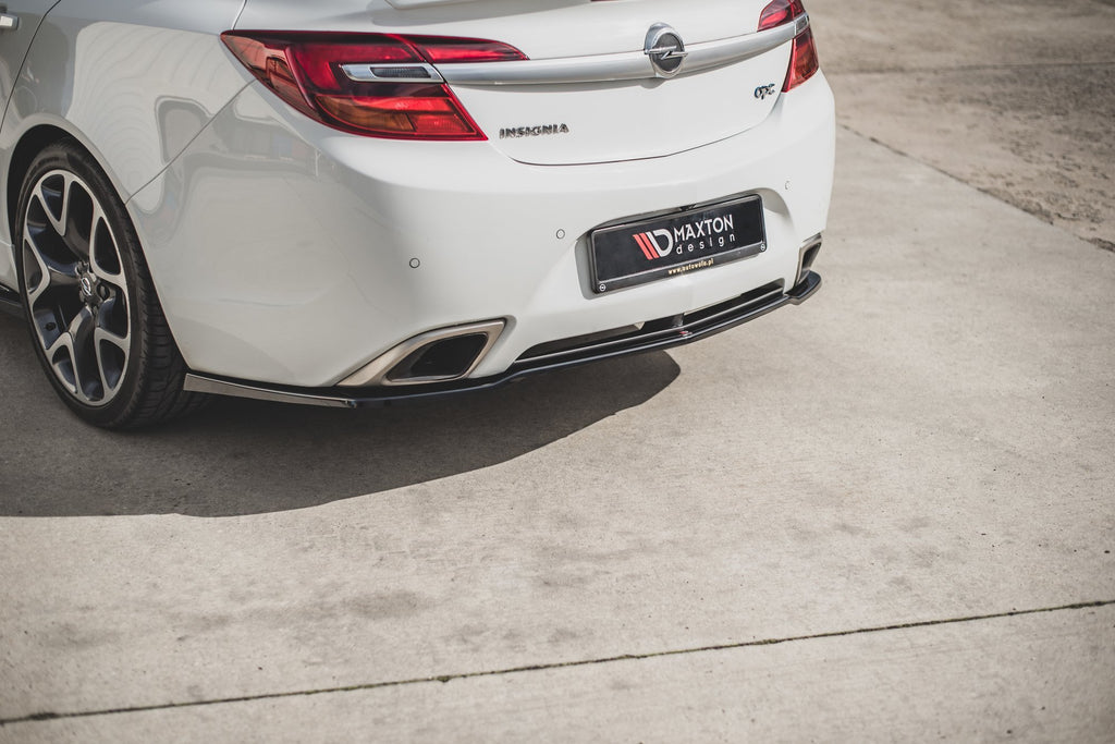 Maxton Design Heckansatz Opel Insignia Mk. 1 OPC Facelift schwarz Hochglanz für Opel Insignia OPC Mk1 Facelift