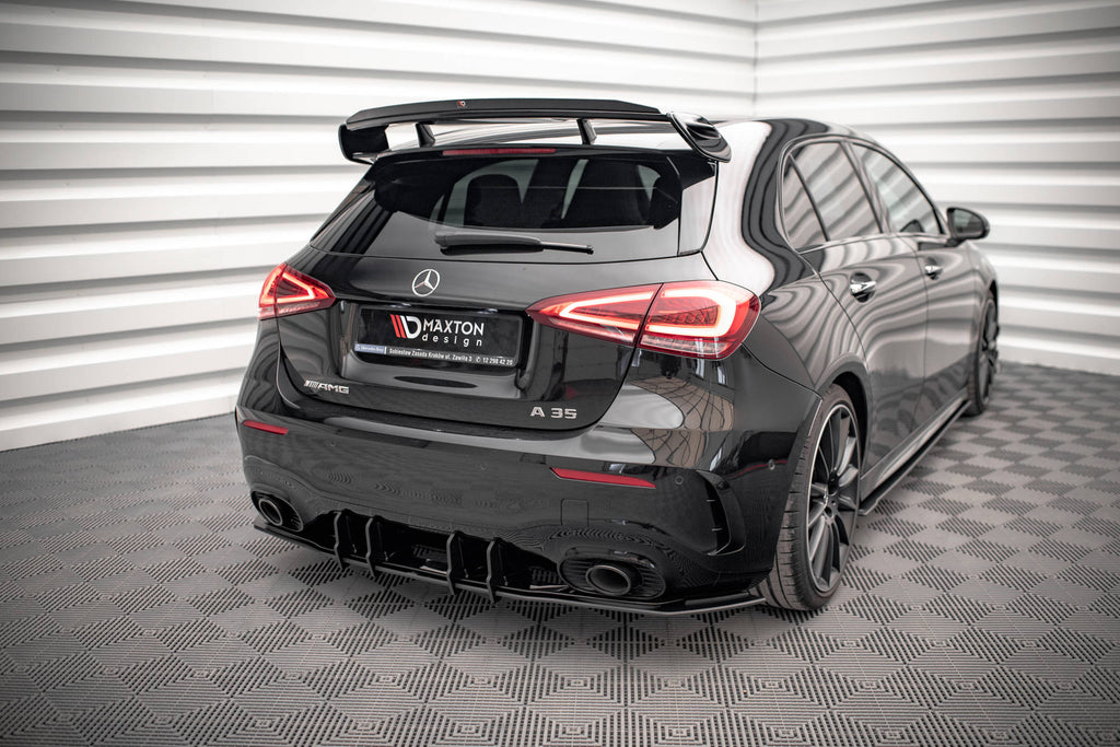 Maxton Design Street Pro Heckschürze passend für Mercedes A35 AMG Hatchback Aero Pack W177
