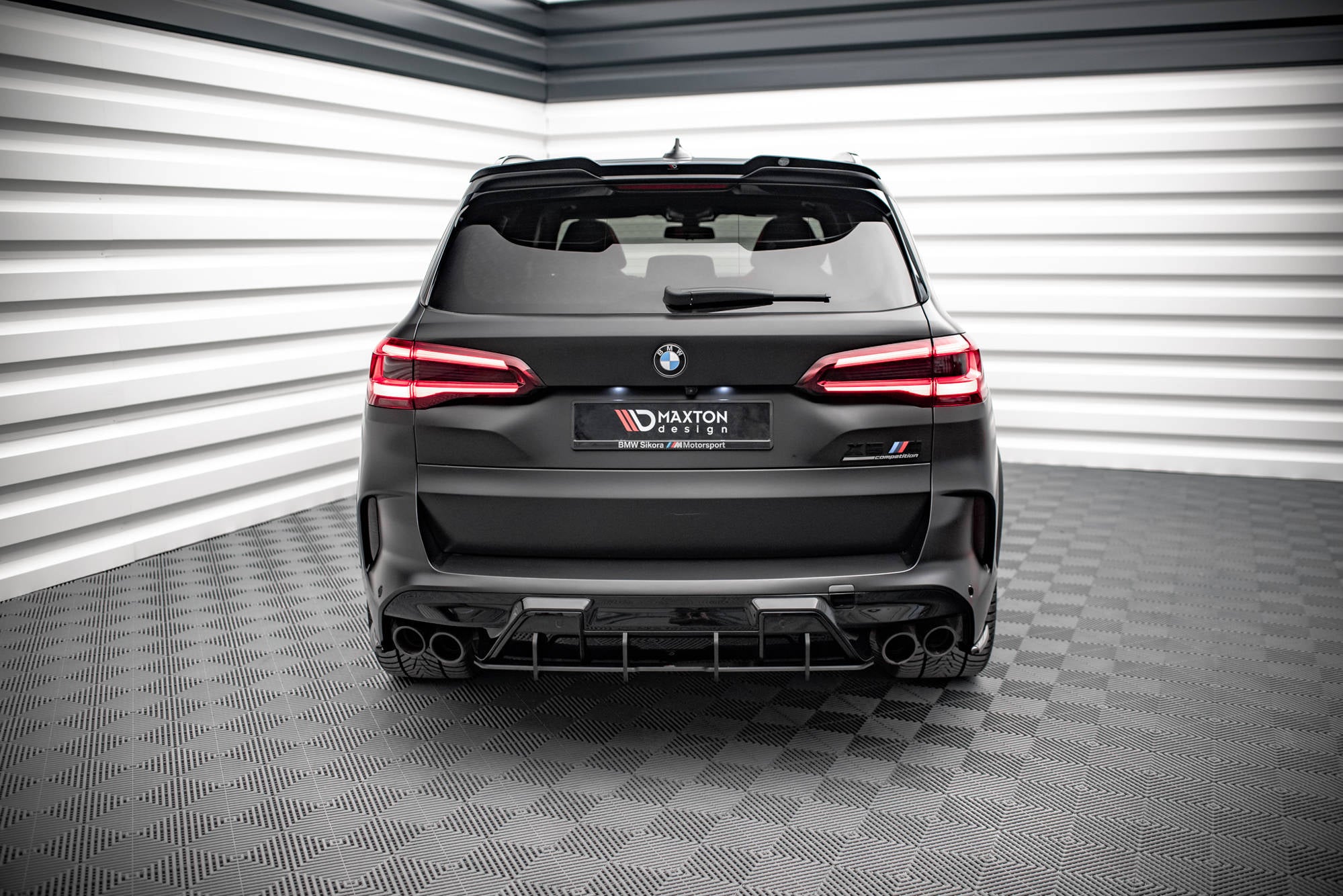 Maxton Design Street Pro Heckschürze passend für BMW X5M F95 / F95 Facelift