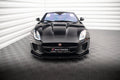 Maxton Design Street+ Spoilerlippe Front Ansatz V.2 passend für Jaguar F-Type X152 Facelift schwarz Hochglanz