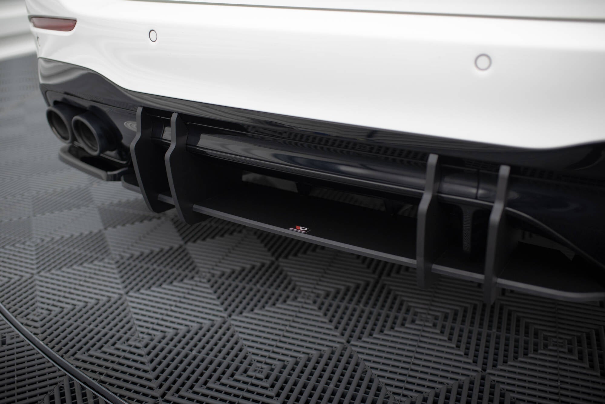 Maxton Design Street Pro Heckschürze passend für Mercedes-AMG C 43 W206