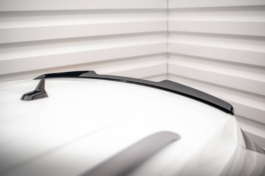 Maxton Design Spoiler CAP passend für VW Atlas Cross Sport schwarz Hochglanz