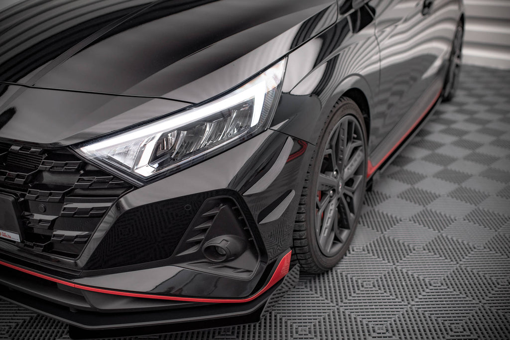 Maxton Design Stoßstangen Flaps Wings vorne Canards passend für VW Jetta GLI Mk7 Facelift 2