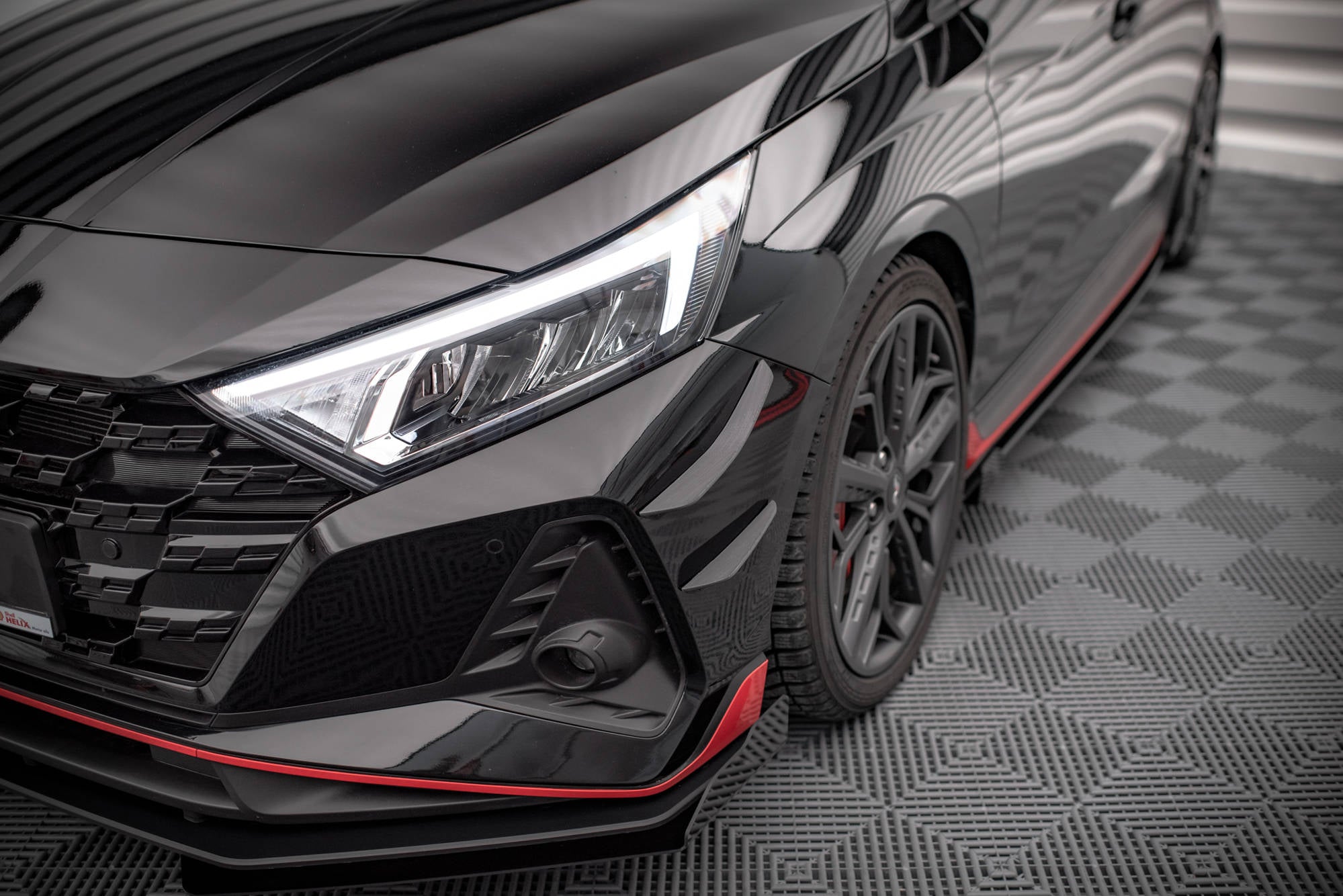 Maxton Design Stoßstangen Flaps Wings vorne Canards passend für VW Jetta GLI Mk7 Facelift 2