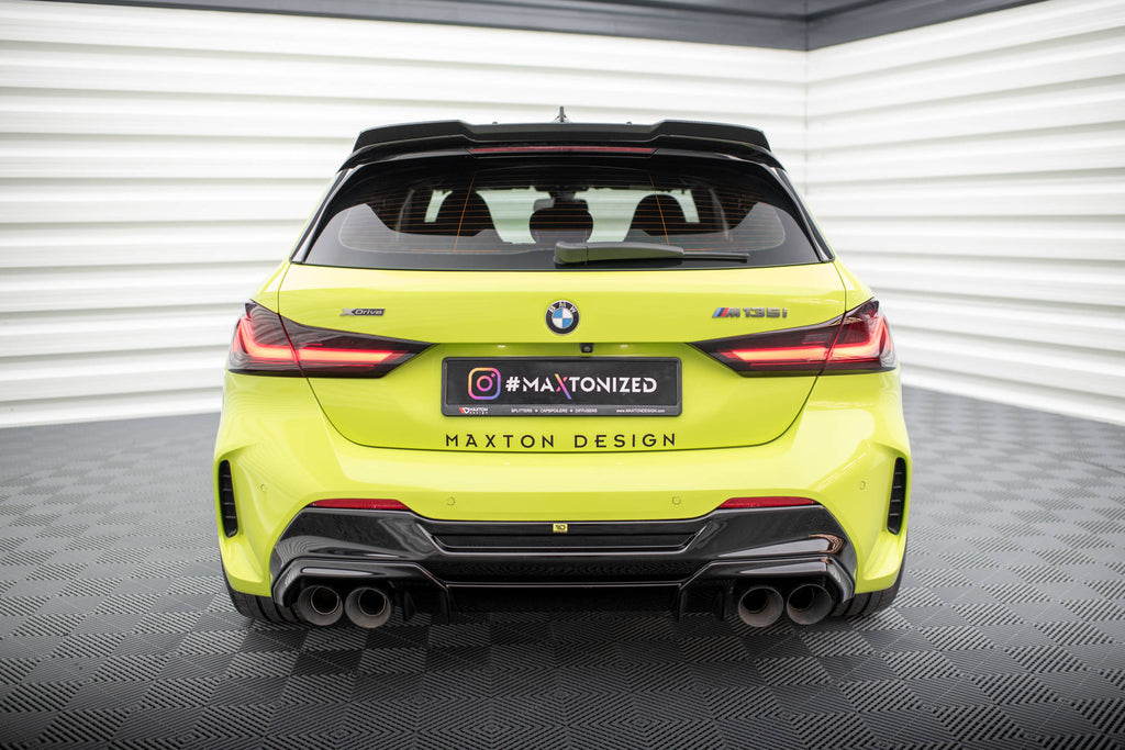 Maxton Design Diffusor Heck Ansatz V.2 für + Milltek Sport Auspuffverlängerung BMW 1er F40 M135i