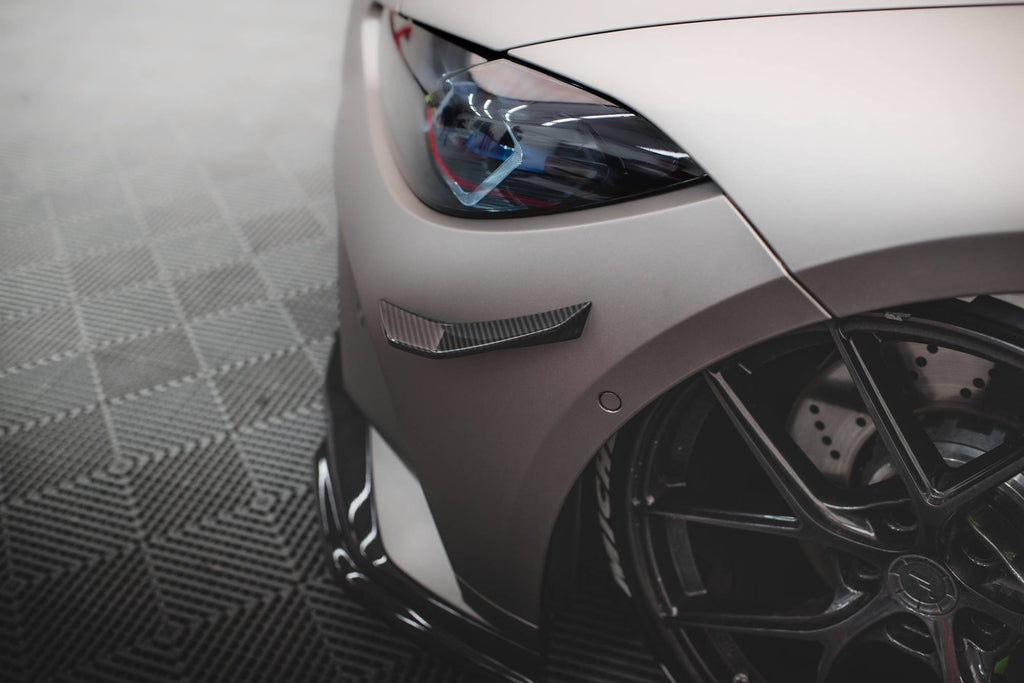Maxton Design Front Flaps für BMW M4 G82 [2021-] | Carbon Fiber
