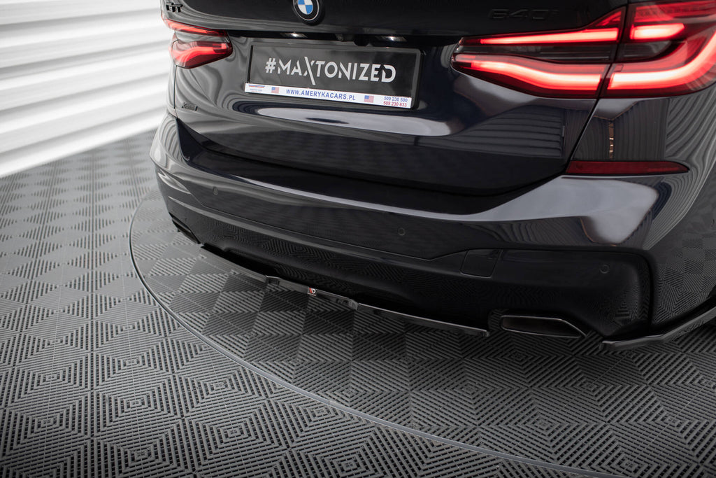 Maxton Design Heckansatz BMW 6er GT G32 M-Paket schwarz Hochglanz für BMW 6er GT G32