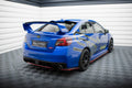 Maxton Design Heck Ansatz Flaps Diffusor V.2 passend für SUBARU WRX STI schwarz Hochglanz