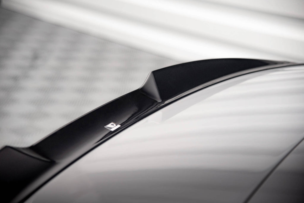 Maxton Design 3D Spoiler CAP passend für Bentley Continental Convertible GT Mk3 schwarz Hochglanz