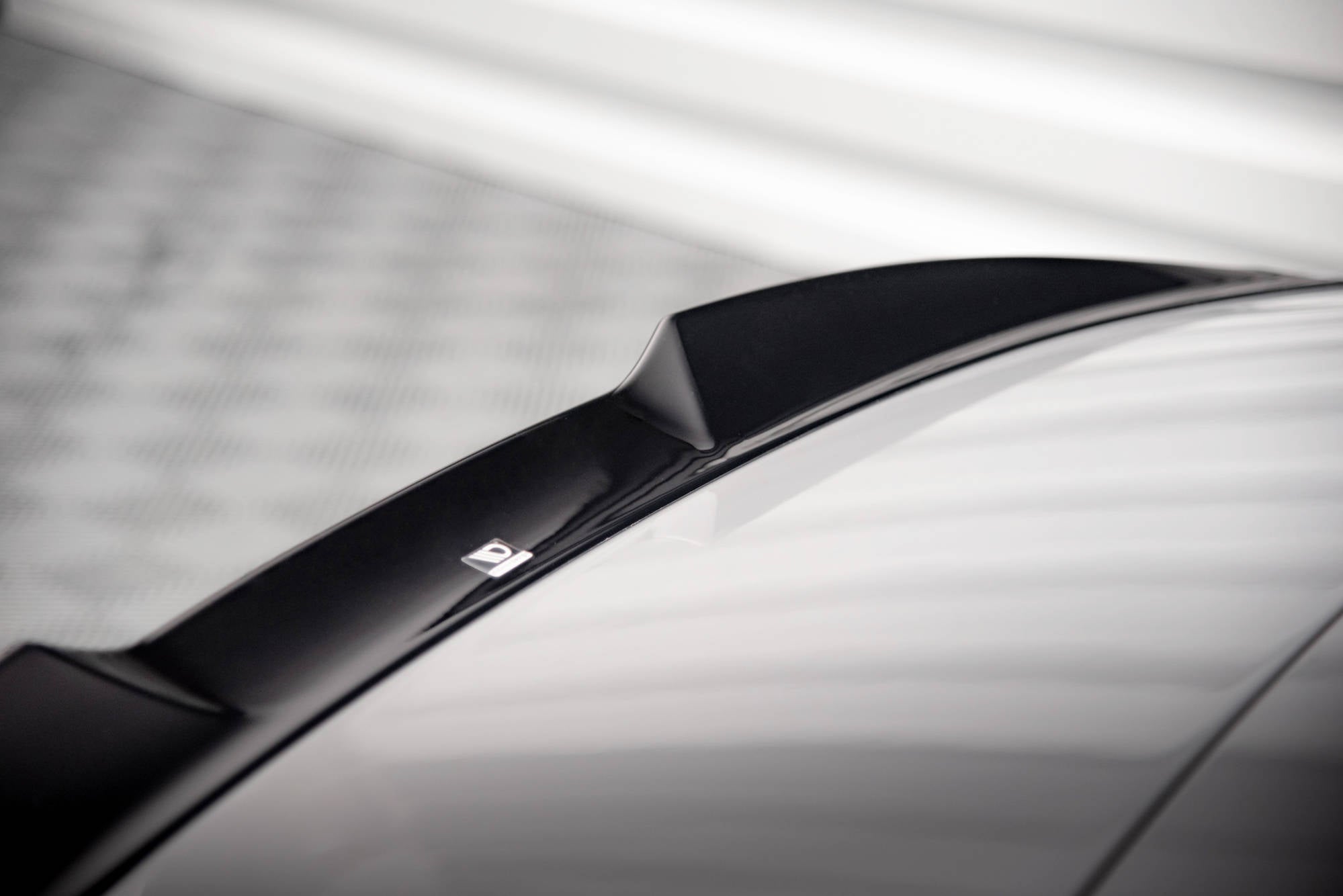 Maxton Design 3D Spoiler CAP passend für Bentley Continental Convertible GT Mk3 schwarz Hochglanz
