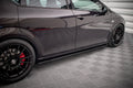 Maxton Design Street+ Seitenschweller Leisten passend für SEAT LEON MK2 CUPRA / FR schwarz Hochglanz