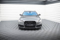 Maxton Design Street+ Spoilerlippe Front Ansatz V.1 passend für Audi A6 / A6 C7 S-line/ S6 C7 Facelift schwarz Hochglanz