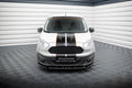 Maxton Design Street+ Spoilerlippe Front Ansatz passend für Ford Transit Courier Mk1 schwarz Hochglanz
