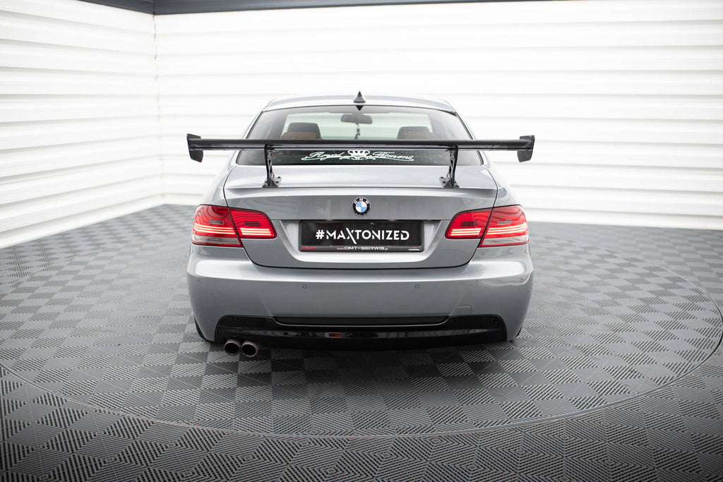 Maxton Design Carbon Spoiler With Internal Brackets Uprights BMW 3er / M3 Coupe E92 für BMW 3er E92