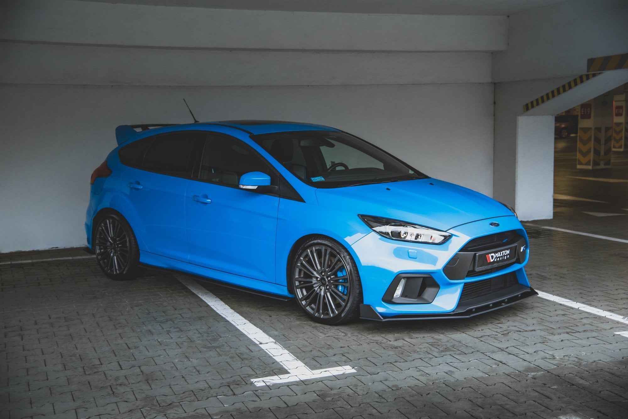 Maxton Design Street Pro Street+ Seitenschweller Leisten passend für Ford Focus RS Mk3