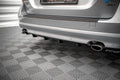 Maxton Design Diffusor Heck Ansatz passend für Volvo V70 Mk3 schwarz Hochglanz