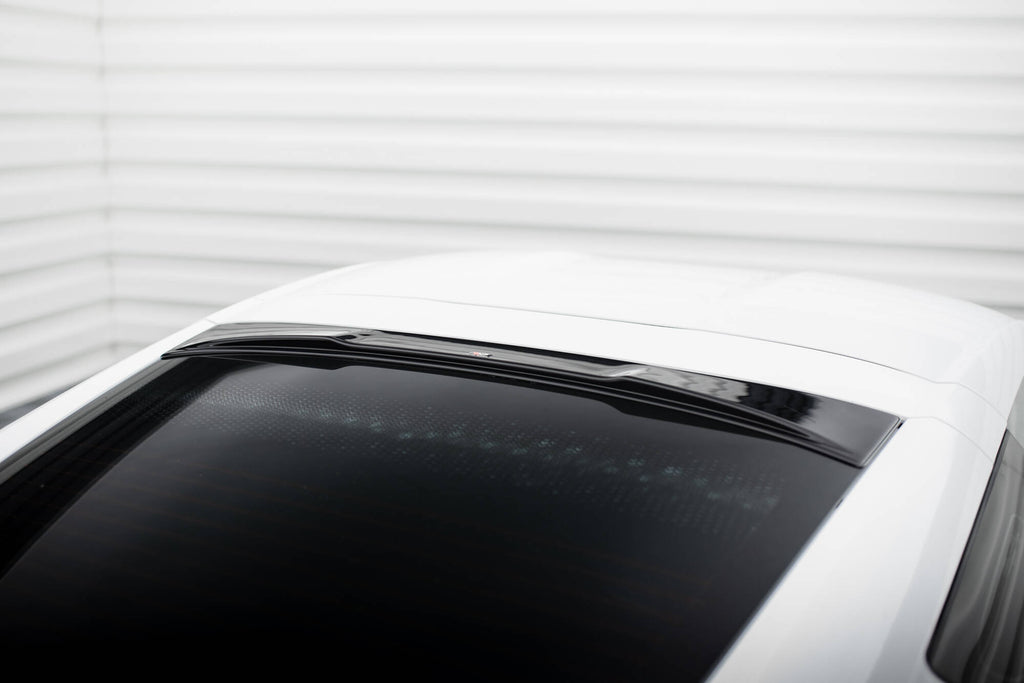 Maxton Design Heckscheiben Spoiler passend für Chevrolet Corvette Stingray / Z06 C7 schwarz Hochglanz
