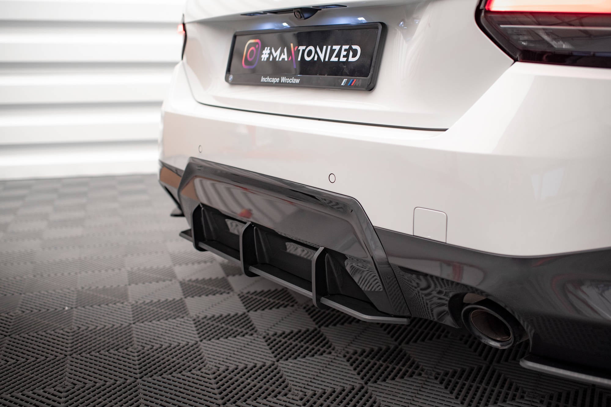 Maxton Design Street Pro Heckschürze passend für BMW 2 Coupe M-Paket G42
