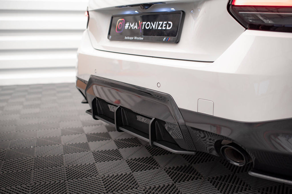 Maxton Design Street Pro Heckschürze passend für BMW 2 Coupe M-Paket G42
