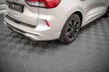 Maxton Design Heck Ansatz Flaps Diffusor für Ford Kuga ST-Line Mk3 Carbon Look