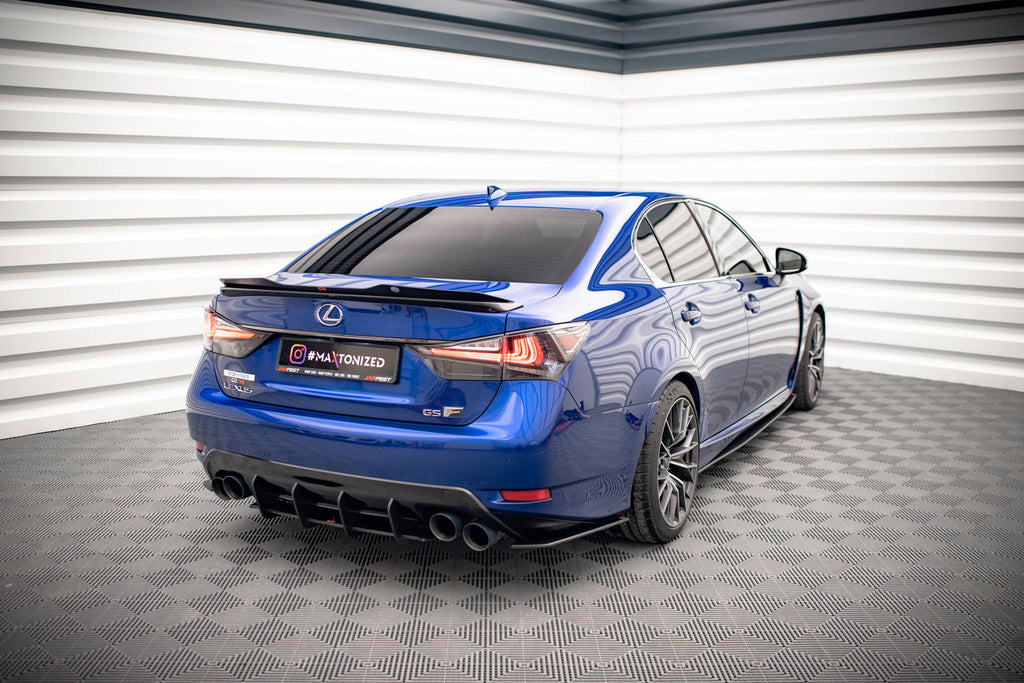Maxton Design Street Pro Heck Ansatz Flaps Diffusor passend für Lexus GS F Mk4 Facelift