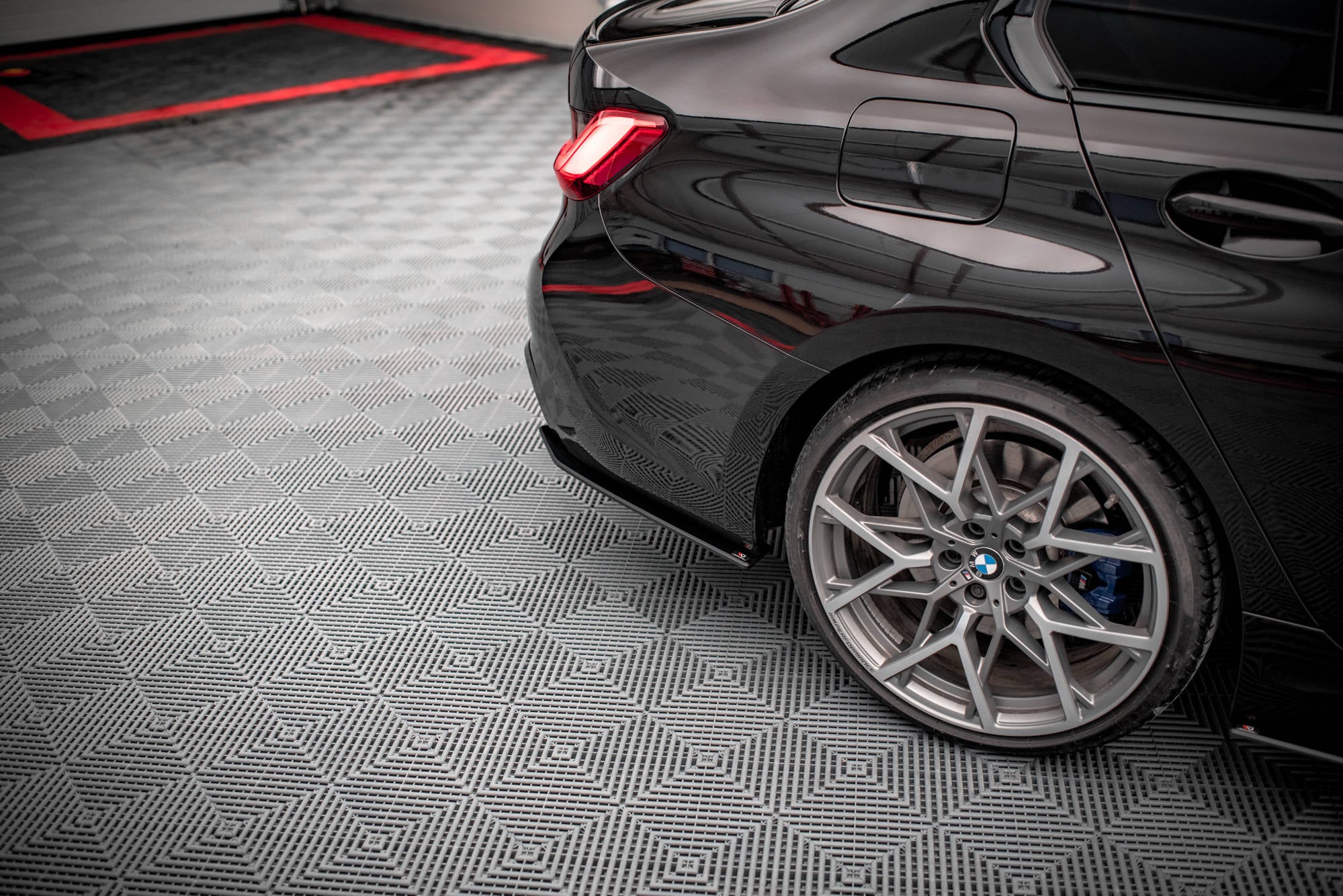 Maxton Design Street Pro Heck Ansatz Flaps Diffusor V.2 passend für BMW M340i / M-Paket G20 / G21