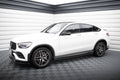 Maxton Design Street+ Seitenschweller Leisten passend für V.3 passend für Mercedes-Benz GLC Coupe AMG-Line C253 schwarz Hochglanz