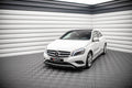 Maxton Design Street+ Spoilerlippe Front Ansatz V.1 passend für Mercedes-Benz A W176 schwarz Hochglanz