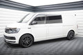 Maxton Design Street+ Seitenschweller Leisten passend für VW T6.1 Long schwarz Hochglanz