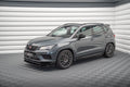 Maxton Design Street+ Seitenschweller Leisten passend für Cupra Ateca Mk1 / Mk1 Facelift schwarz Hochglanz