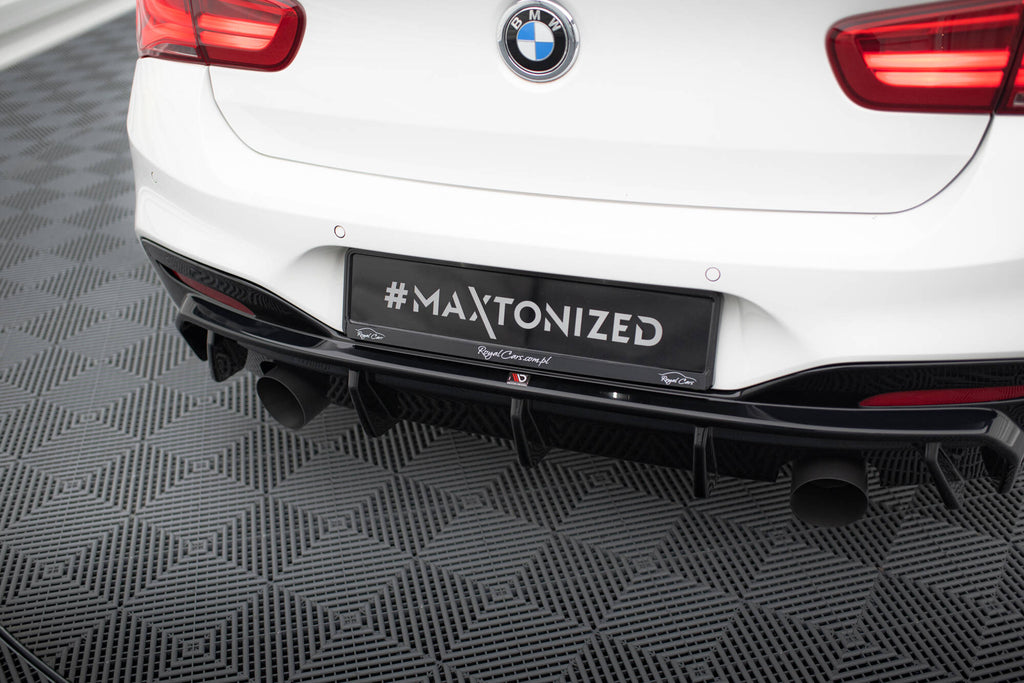 Maxton Design Diffusor Heck Ansatz V.3 passend für BMW M140i F20 Facelift