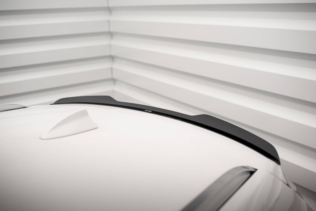 Maxton Design Spoiler CAP passend für BMW X3 M-Paket F25 schwarz Hochglanz
