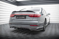 Maxton Design Street+ Mittlerer Diffusor RACE passend für Audi A8 D5 schwarz Hochglanz