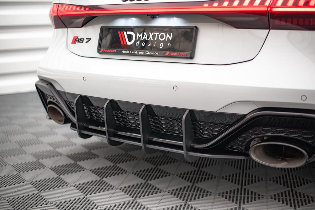 Maxton Design Street Pro Heckschürze passend für Audi RS7 C8 / RS6 C8 / C8 Facelift