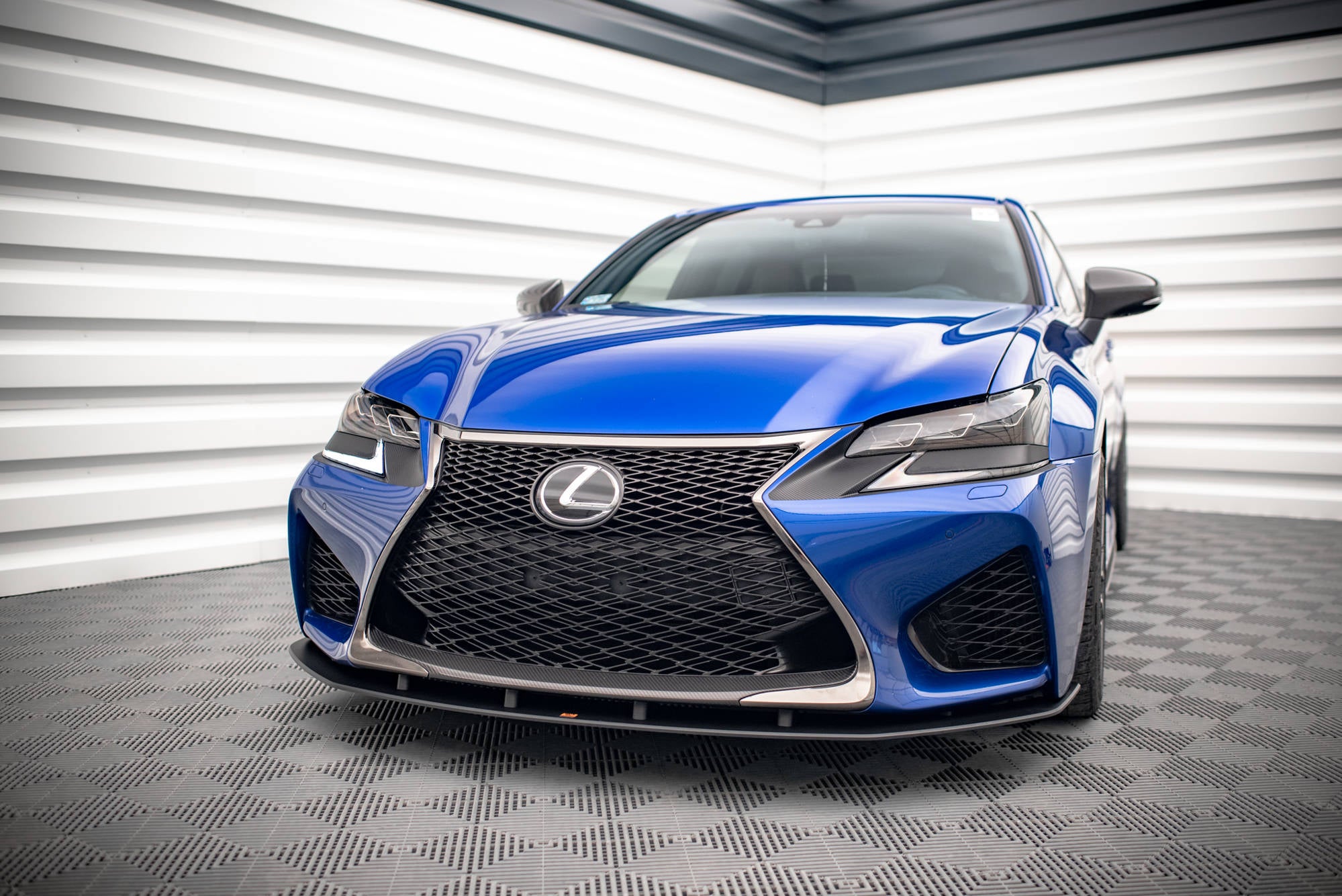 Maxton Design Street Pro Street+ Spoilerlippe Front Ansatz passend für Lexus GS F Mk4 Facelift