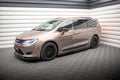 Maxton Design Street+ Seitenschweller Leisten passend für V.1 passend für Chrysler Pacifica Mk2 schwarz Hochglanz