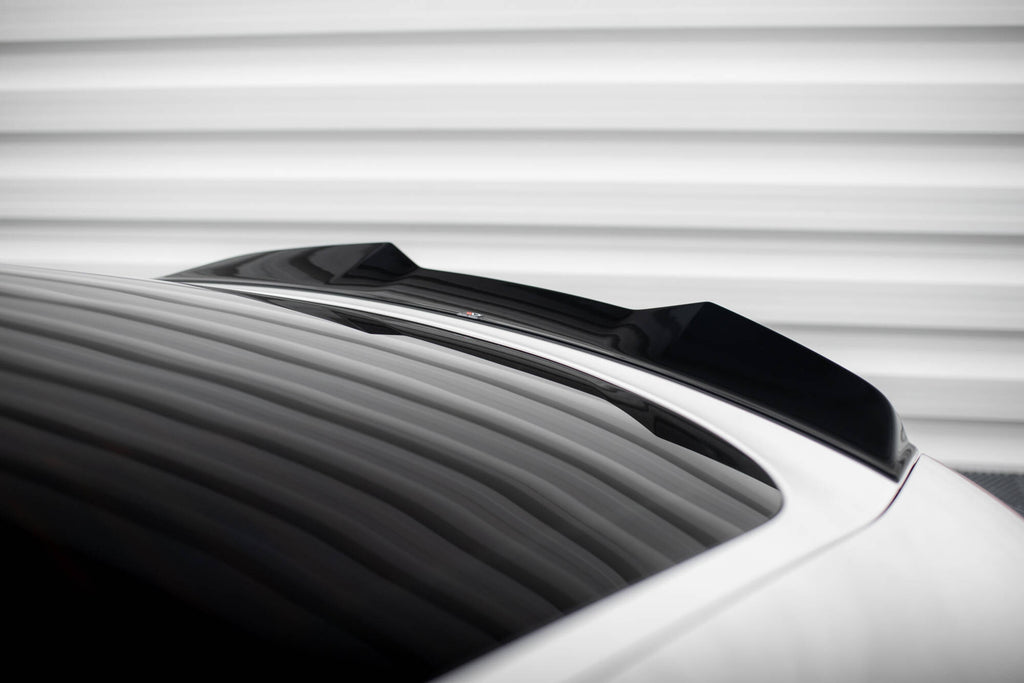Maxton Design Spoiler CAP 3D passend für Audi TT 8J schwarz Hochglanz