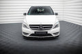 Maxton Design Street+ Spoilerlippe Front Ansatz passend für Mercedes-Benz B W246 schwarz Hochglanz