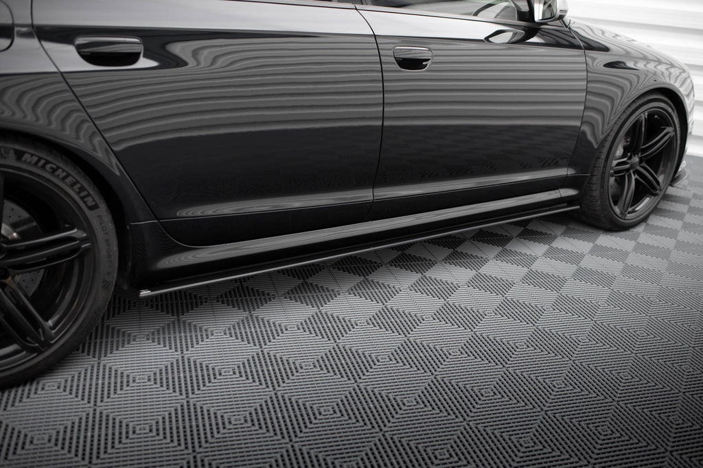 Maxton Design Street Pro Street+ Seitenschweller Leisten passend für Audi RS6 Avant C6